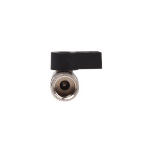 Alphacool 2-way ball valve G1/4 - Chrome