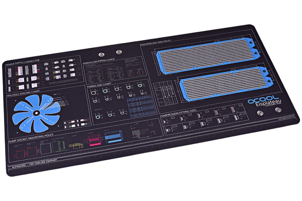 Alphacool Eisplateau Anti-Static work- and mounting mat 120x60cm : image 1