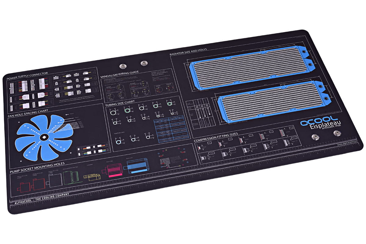 Alphacool Eisplateau Anti-Static work- and mounting mat 120x60cm : image 1