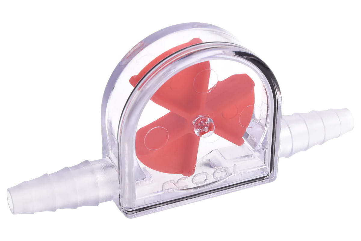 Alphacool Eisfluegel flow indicator Red 6-11mm - Plexi