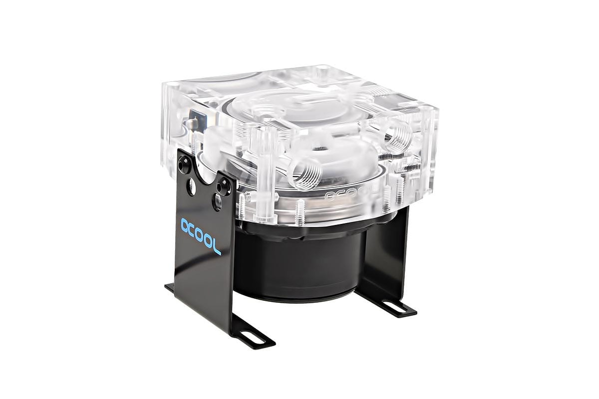 Alphacool VPP655 PWM - G1/4 Male including Eisdecke D5 - Plexi V.3