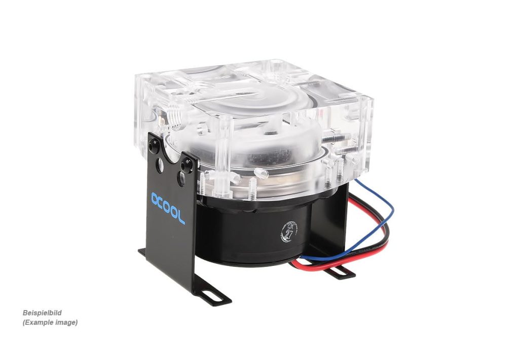 Alphacool VPP655 PWM - G1/4 Male including Eisdecke D5 - Plexi V.3