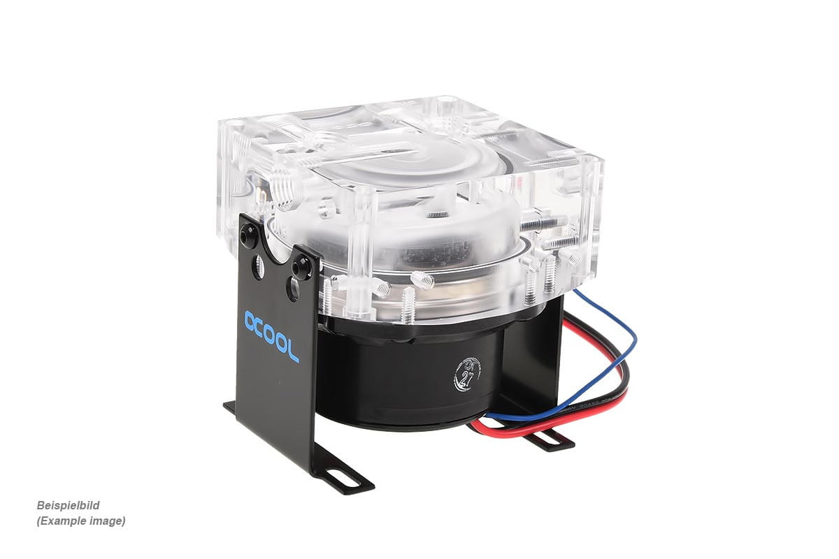 Alphacool VPP655 PWM - G1/4 Male including Eisdecke D5 - Plexi V.3