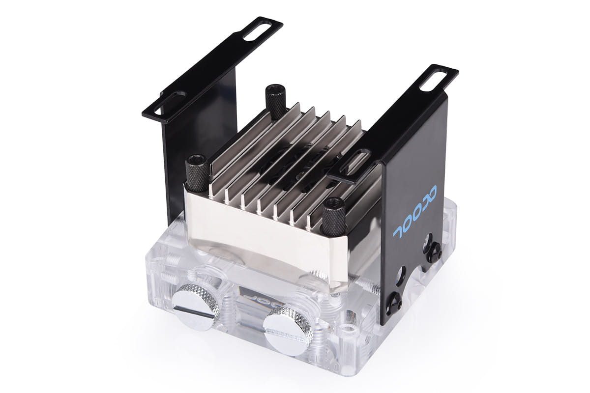 Alphacool Laing DDC310 - Complete Edition Eisdecke - plata / Plexi