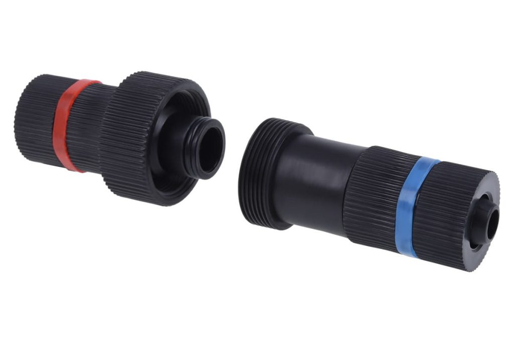 Alphacool HF Quick Release Connector kit 11/8mm - Black