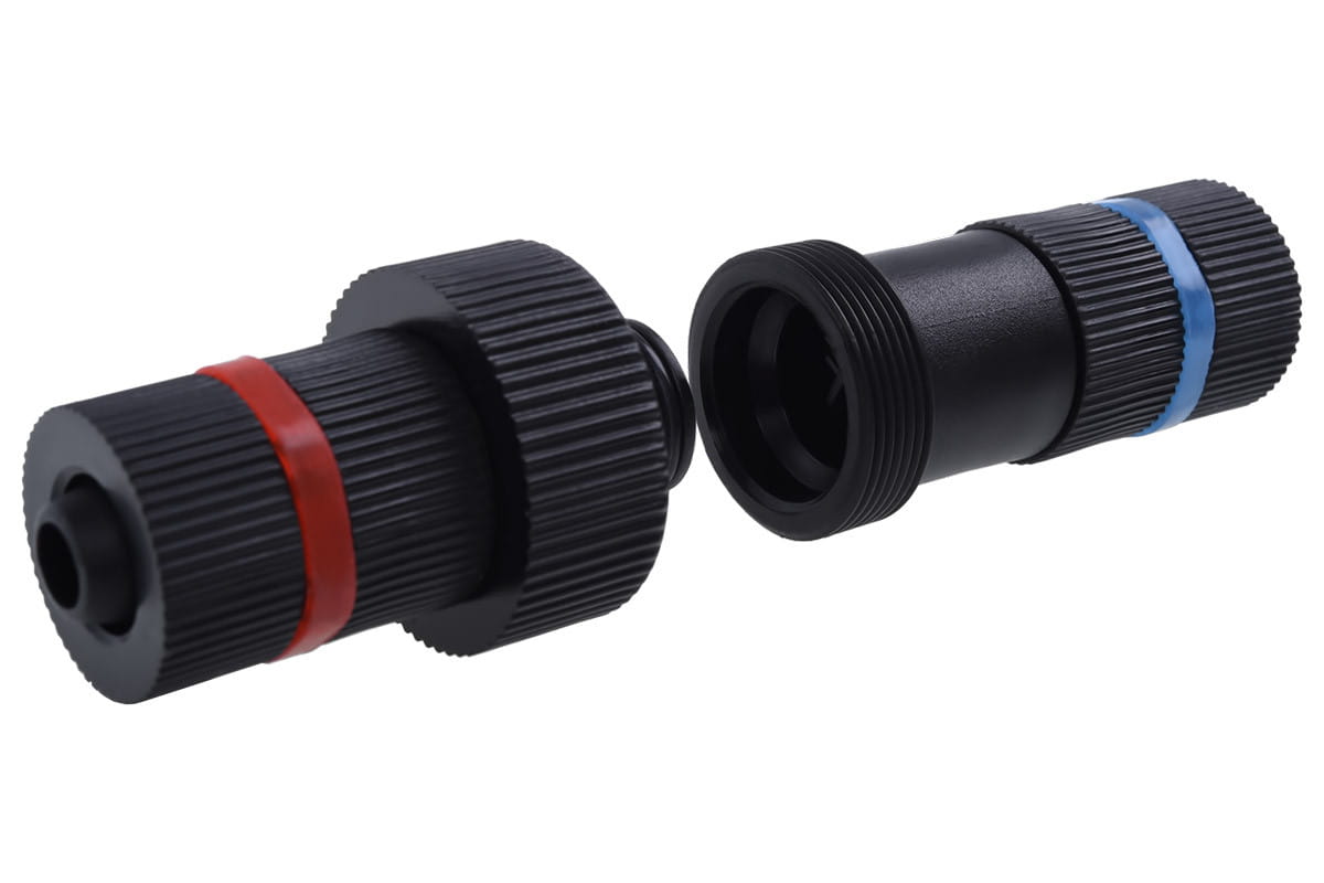 Alphacool HF Quick Release Connector kit 11/8mm - Black