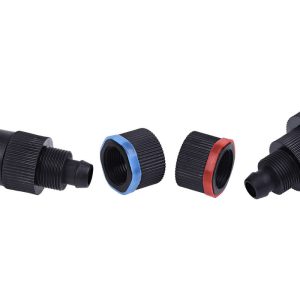 Alphacool HF Quick Release Connector kit 11/8mm - Black