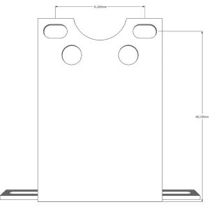 Alphacool Pump stand for Eisdecke / Eisbecher Seriess - Black