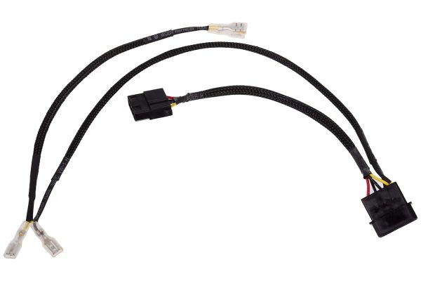 Alphacool 4Pin Molex double adapter for Alphacool magnetic valve 50cm – Black