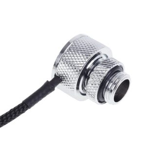 Alphacool Eiszapfen temperature sensor G1/4 IG / IG with AG adapter - Chrome