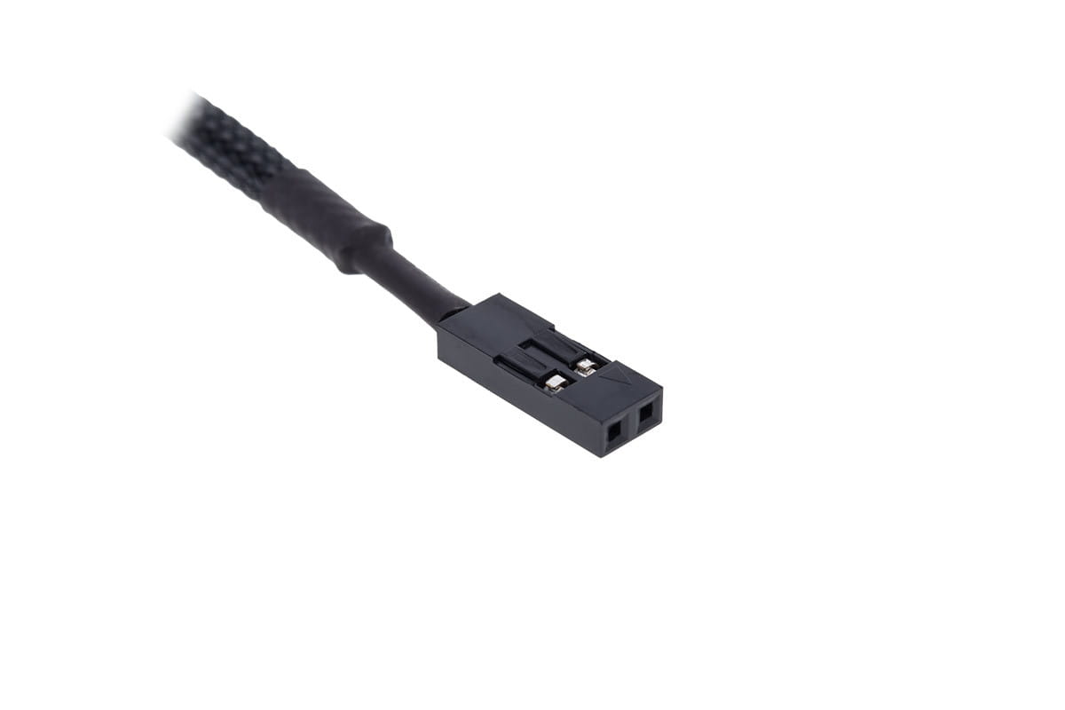 Alphacool Eiszapfen temperature sensor G1/4 IG / IG with AG Adapter - Deep Black