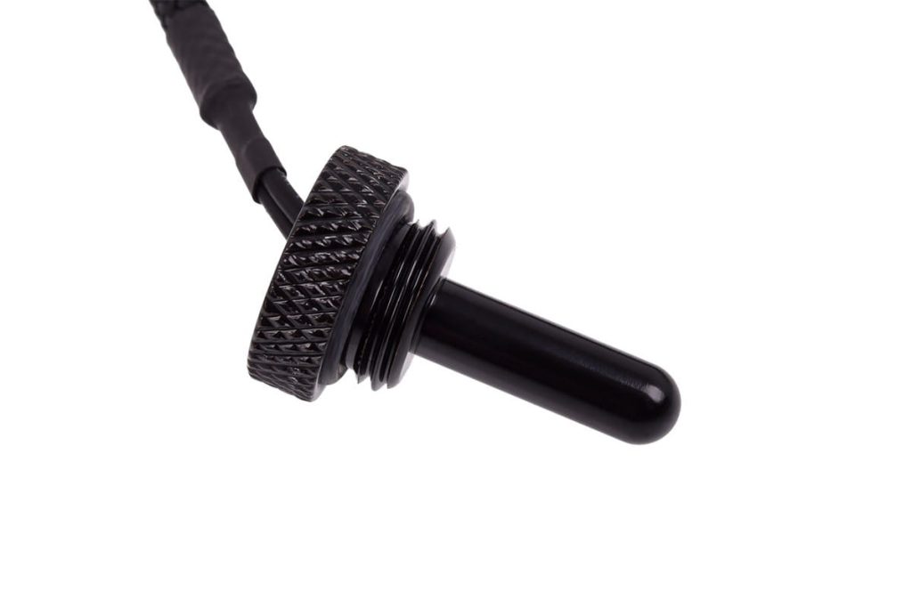 Alphacool Eiszapfen temperature sensor Plug G1/4 - Deep Black