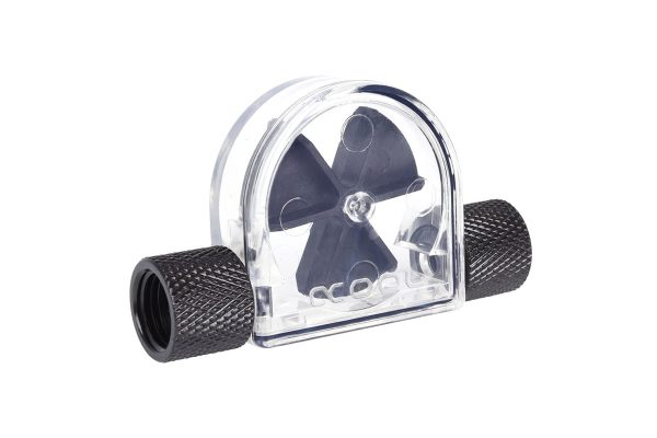 Alphacool Eisfluegel flow indicator Black G1/4 Female – Plexi