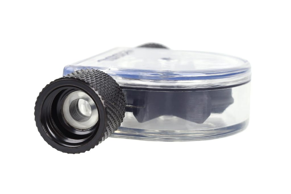 Alphacool Eisfluegel flow indicator Black G1/4 Female - Plexi