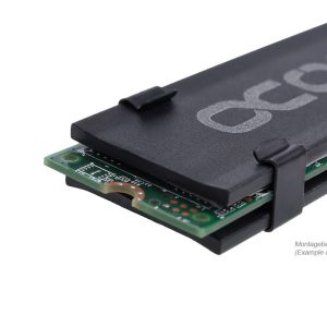 Alphacool HDX - M.2 SSD M01 - 80mm - Black