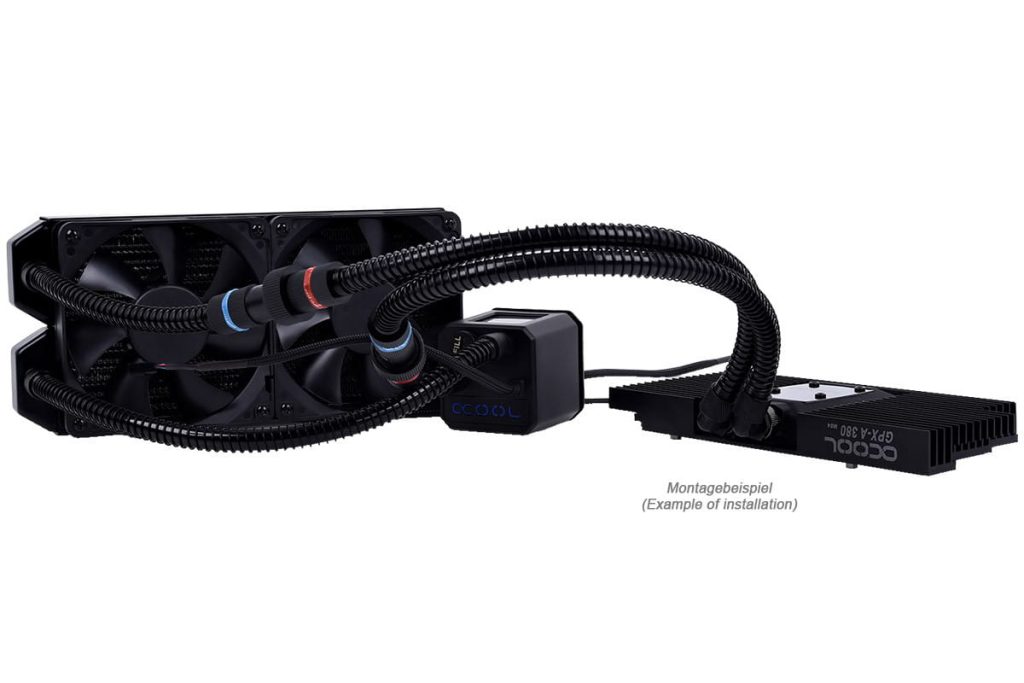 Alphacool Eisbaer GPX Extension Set 90degree (tubes and fittings)
