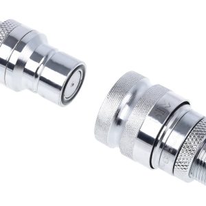 Alphacool Eiszapfen Quick Release Connector kit with double Bulkhead G1/4 Male - Chrome