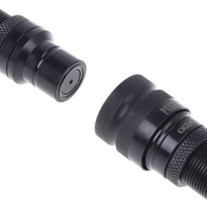 Alphacool Eiszapfen Quick Release Connector kit with double Bulkhead G1/4 Male - Deep Black