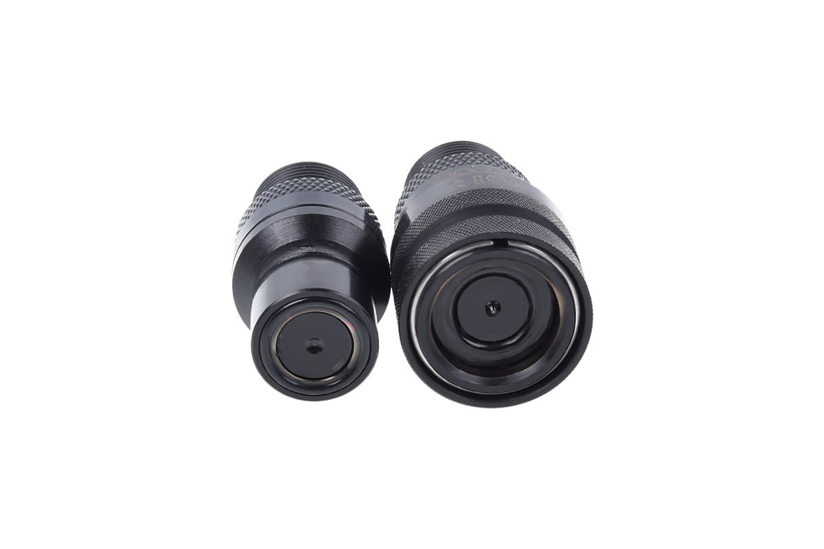 Alphacool Eiszapfen Quick Release Connector kit with double Bulkhead G1/4 Male - Deep Black
