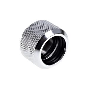 Alphacool Eiszapfen 16mm HardTube Compression Fitting G1/4 for rigid tubes - knurled - Chrome Six Pack