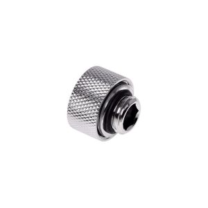 Alphacool HT 13mm HardTube Compression Fitting G1/4 for rigid tubes - knurled - Chrome Six Pack : image 2