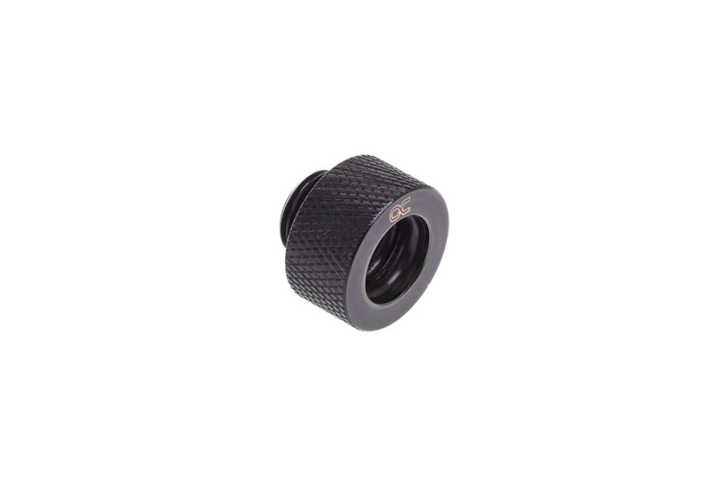 Alphacool HT 13mm HardTube for plexi- brass tubes - knurled - deep black sixpack : image 3