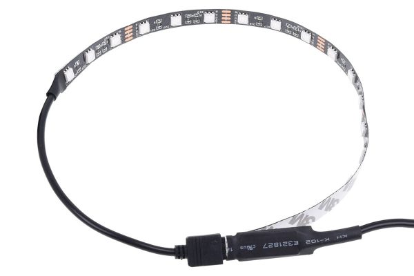 Alphacool Aurora LED flexible light 30cm incl. Controller – RGB