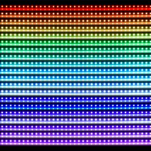 Alphacool Aurora LED flexible light 60cm incl. Controller - RGB