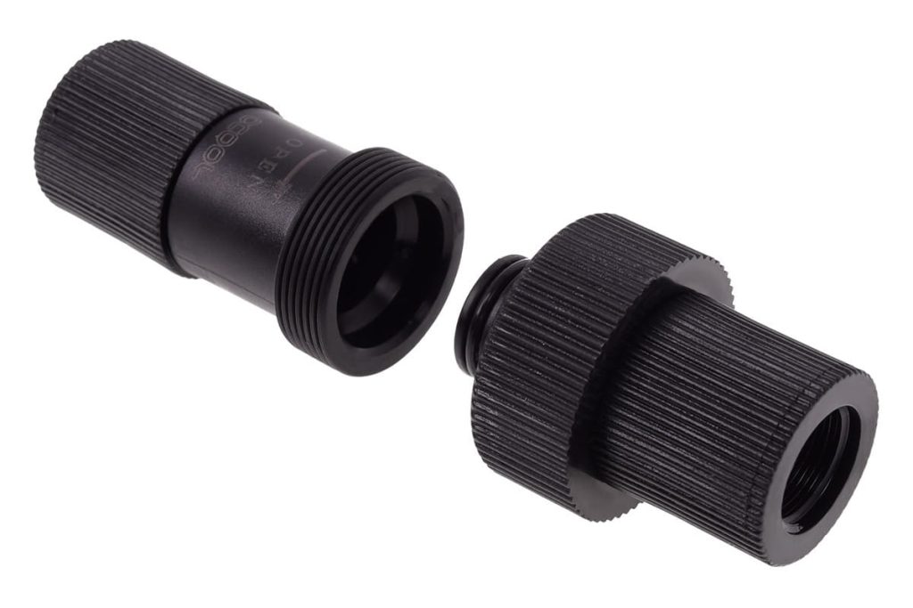 Alphacool HF Quick Release Connector kit G1/4 Male - Black