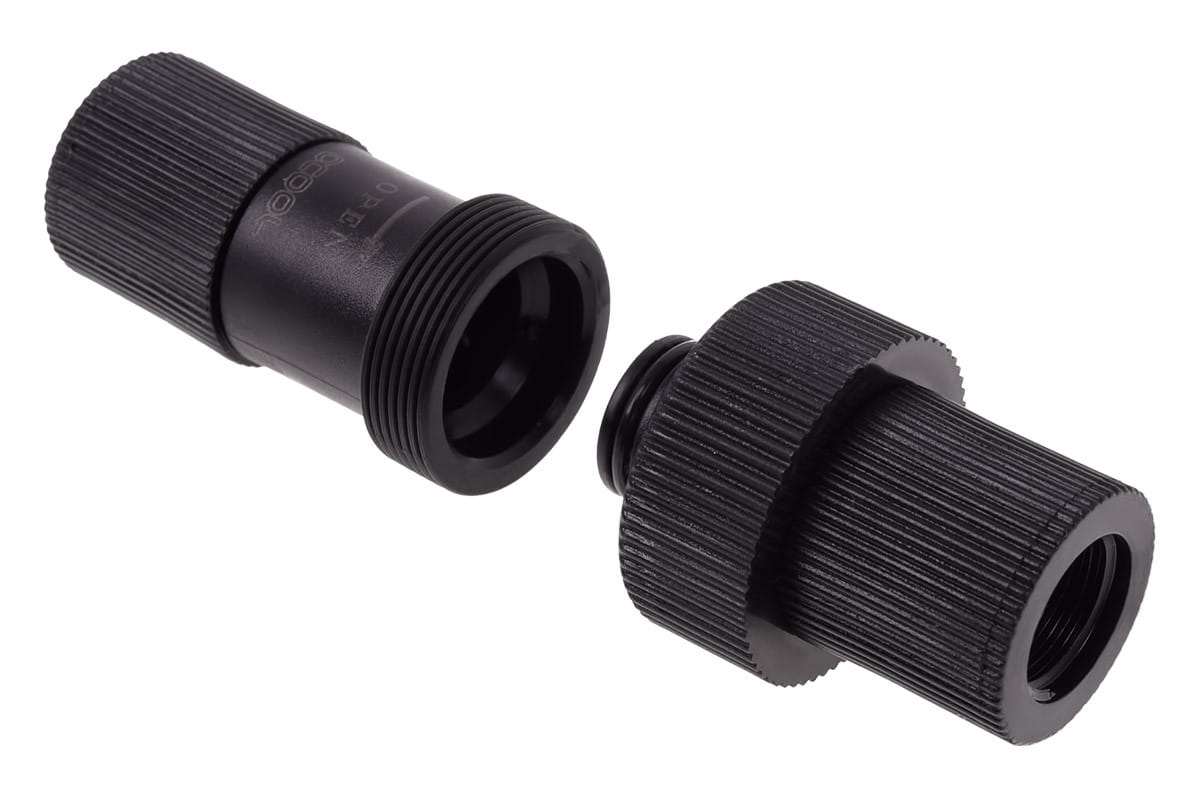 Alphacool HF Quick Release Connector kit G1/4 Male - Black