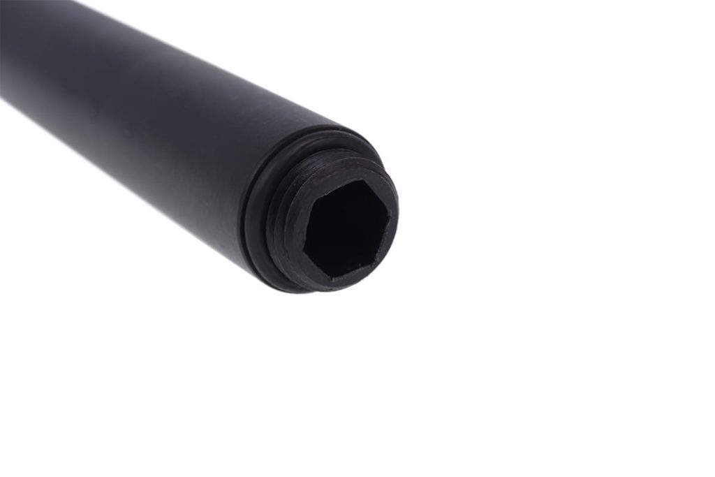 Alphacool NexXxos GPX thread extension 73mm - Deep Black