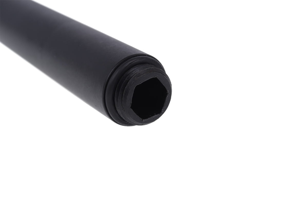 Alphacool NexXxos GPX thread extension 73mm - Deep Black