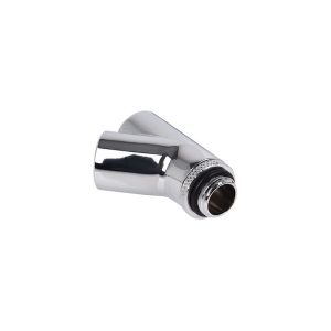 Alphacool Eiszapfen Y-connector 45degree Rotary G1/4 Male to 2x G1/4 Female - Chrome