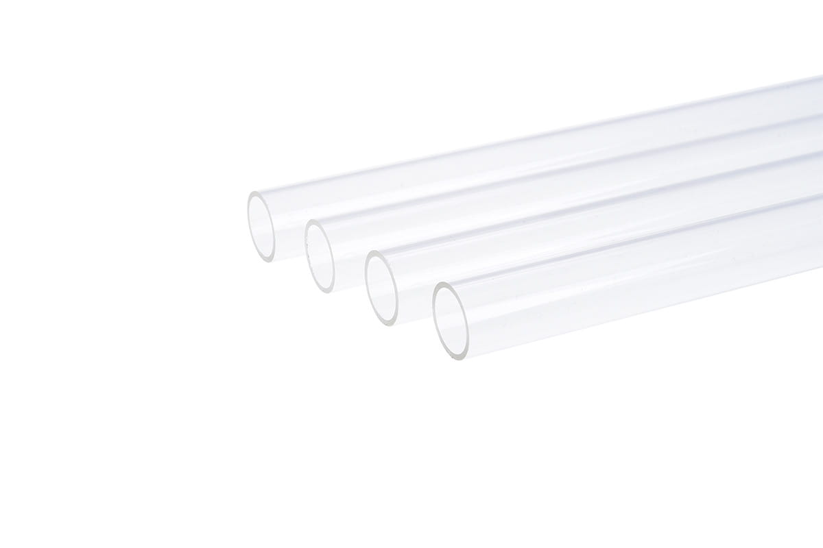 Tuyau Rigide 13/16mm Plexi Satin - HardTube - 80cm - Jeu de 4