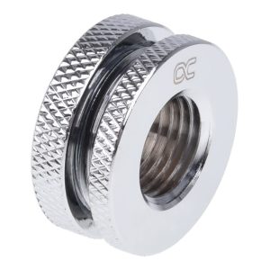 Alphacool Bulkhead Connector short version G1/4 - Chrome