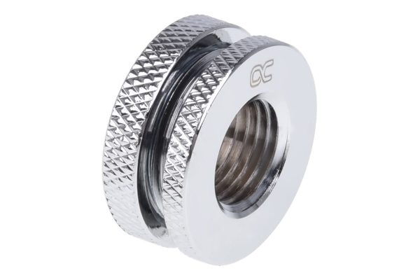 Alphacool Bulkhead Connector short version G1/4 – Chrome