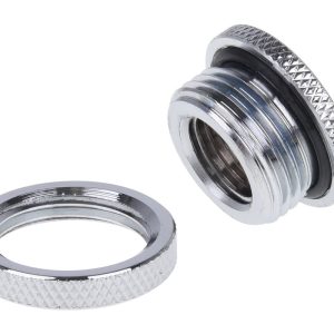 Alphacool Bulkhead Connector short version G1/4 - Chrome
