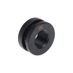 Alphacool Bulkhead Connector short version G1/4 - Deep Black