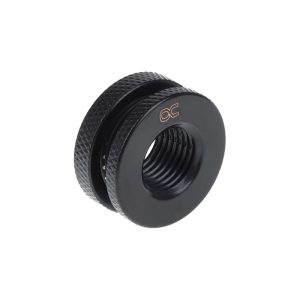 Alphacool Bulkhead Connector short version G1/4 - Deep Black