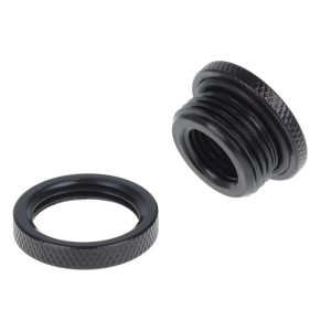 Alphacool Bulkhead Connector short version G1/4 - Deep Black