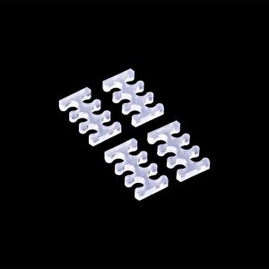 Alphacool Eiskamm X6 - 3mm Clear - 4 pcs