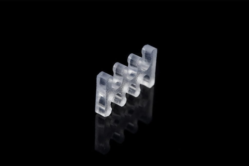 Alphacool Eiskamm X6 - 3mm Clear - 4 pcs