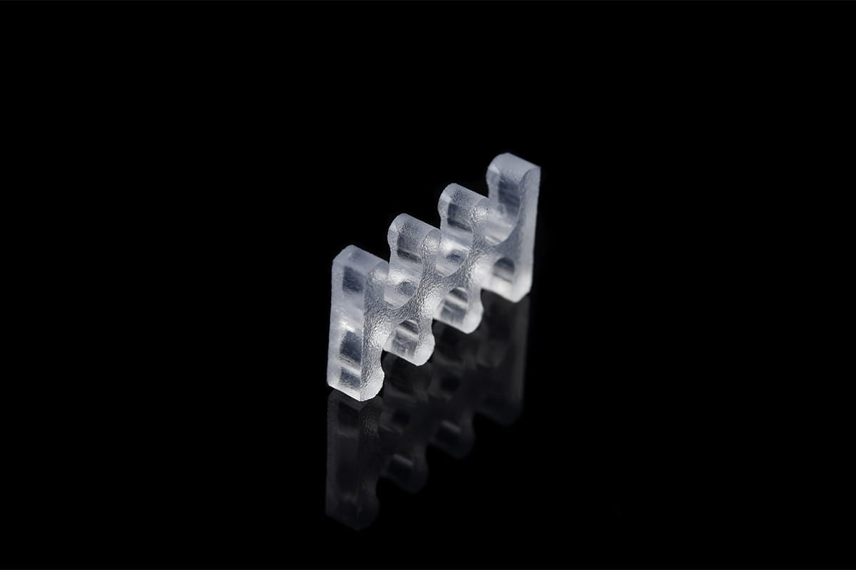 Alphacool Eiskamm X6 - 3mm Clear - 4 pcs