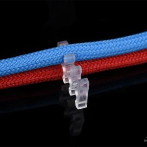 Alphacool Eiskamm X6 - 3mm Clear - 4 pcs