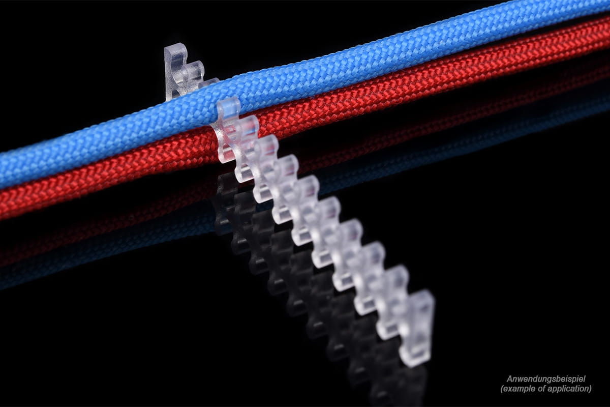 Alphacool Eiskamm X24 - 3mm Clear - 2 pcs