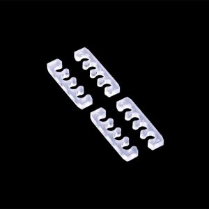 Alphacool Eiskamm X4 Flat - 3mm Clear - 4 pcs