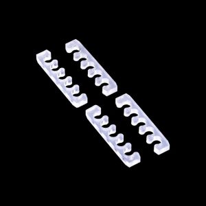 Alphacool Eiskamm X5 Flat - 3mm Clear - 4 pcs
