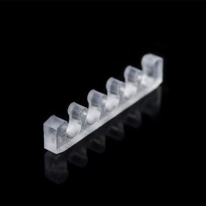 Alphacool Eiskamm X5 Flat - 3mm Clear - 4 pcs