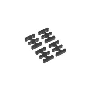 Alphacool Eiskamm X4 - 3mm Black - 4 pcs