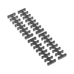 Alphacool Eiskamm X14 - 3mm Black - 4 pcs